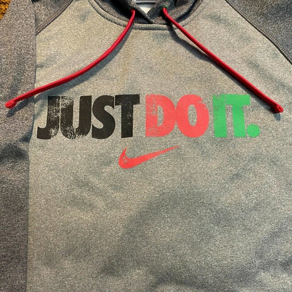 Nike Therma-Fit "Just Do It" Pullover Hoodie Wom M - Picture 4 of 12